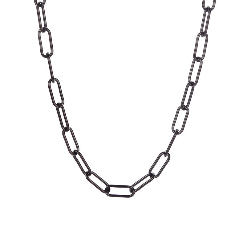 Durable Stainless Steel Necklace - Multiple Models, Waterproof, Non-Fading