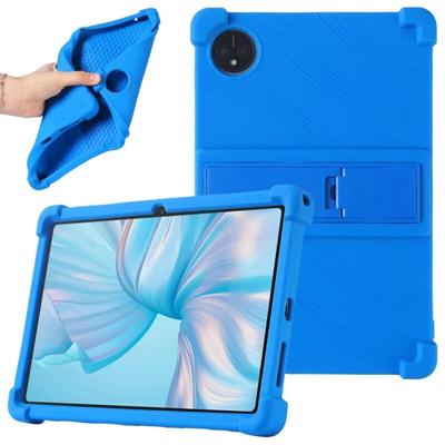 4 Thicken Cornors Silicone Cover with Kickstand For Blackview Tab10 Tab 10 WiFi Case 10.1" Tablet PC Shockproof Protector Funda