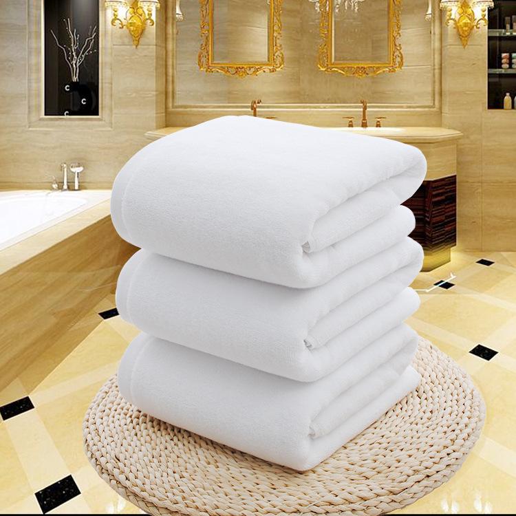 Hochwertiges, dickes Handtuch aus 100 % Baumwolle - Ideal für Hotels, Pensionen und Schönheitssalons mit großer Logo-Individualisierung