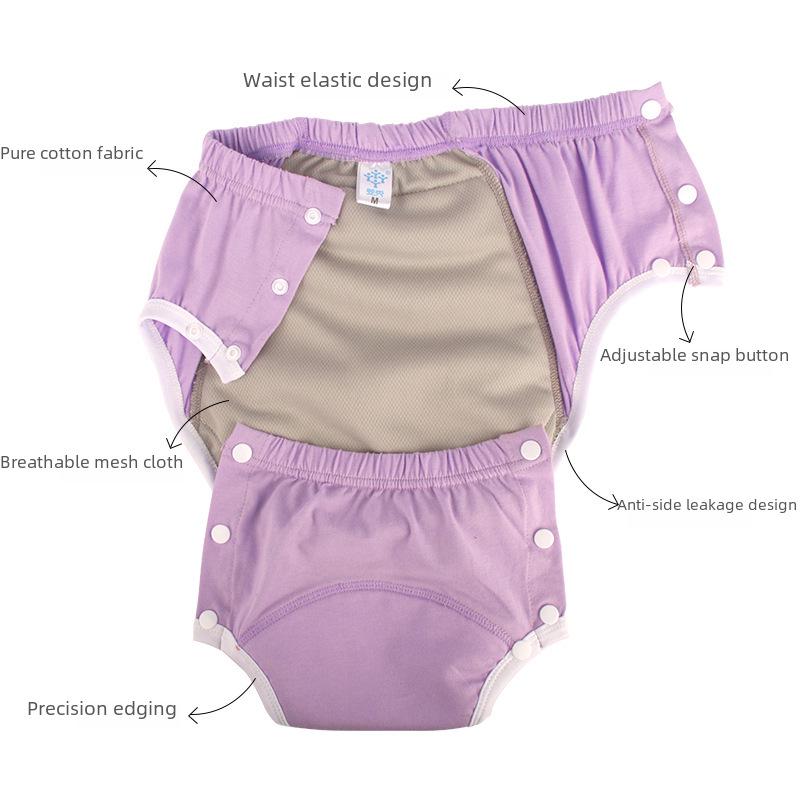 Washable Leak-Proof Cotton Underwear for Incontinence