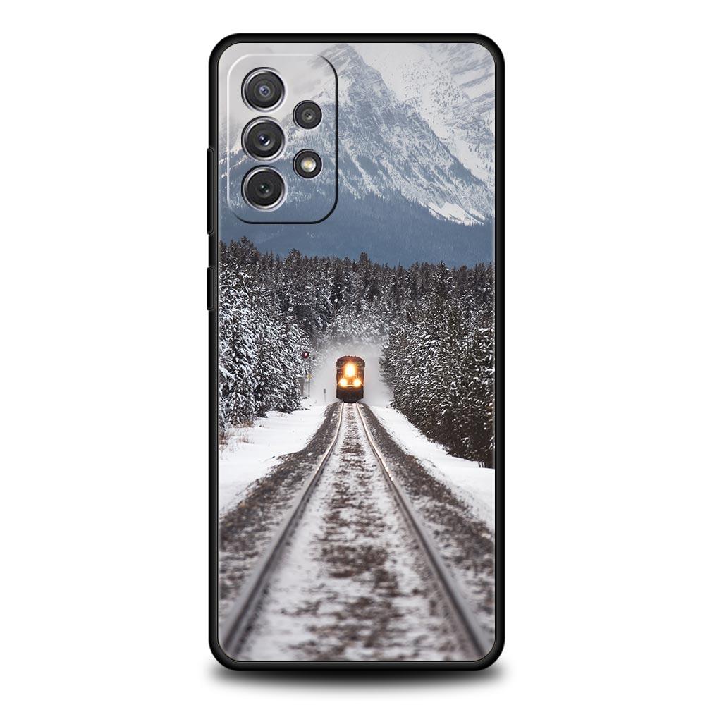 On The Road Scenery Case for Samsung A57 A37 A51 A71 A21S A17 A11 A15 A25 A41 A23 A33 A53 A73 A07 A05S A13 A35 A55 5G Cover