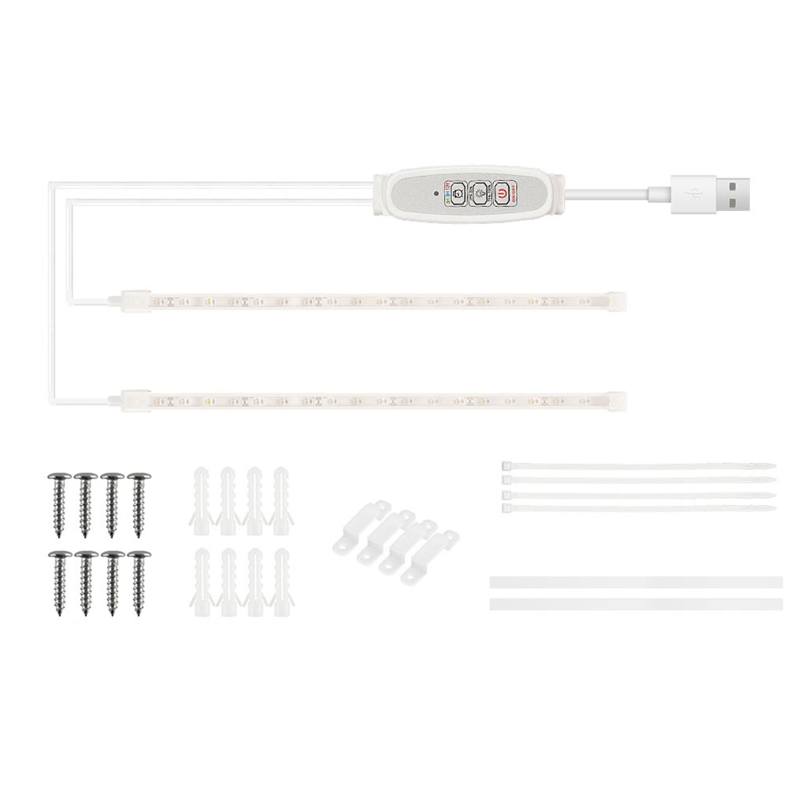 

Светодиодные полосы для роста комнатных растений. Розово-фиолетовые светодиодные лампы для выращивания суккулентов на гидропонике. 30cm 2 Strips розовый/фиолетовый