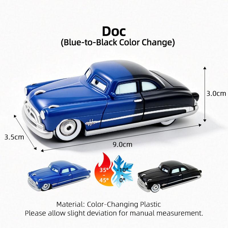 Cars Lightning McQueen Mater Sally Doc Hudson Chick Hicks Ramone Fillmore Diecast Alloy Toy Car Model For Kids Collection Gift