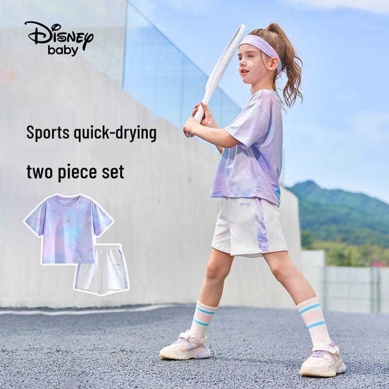 Спортивный комплект для девочек Disney с быстрой сушкой 130