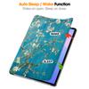 For Samsung Galaxy Tab S10 FE+ Case Pattern Print Leather Stand Tablet Cover