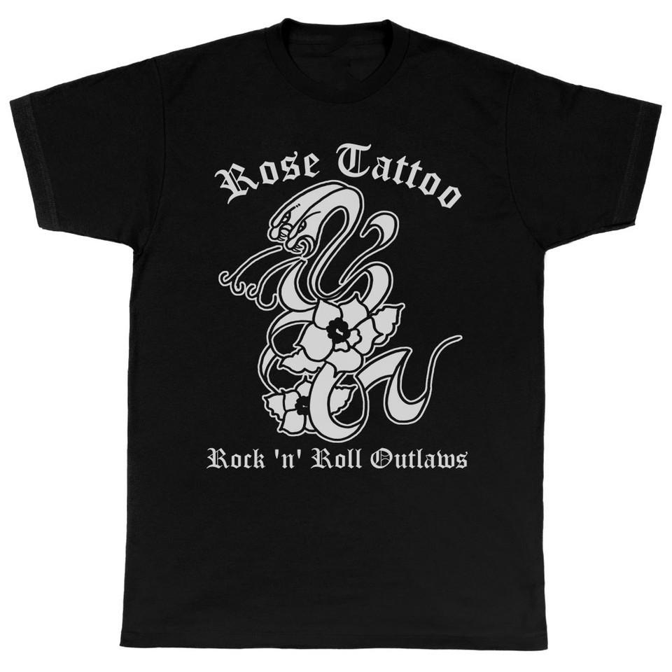Collection Rose Tattoo Band Snake Gift For Fan S to 5XL T-shirt Unisex T-Shirt S