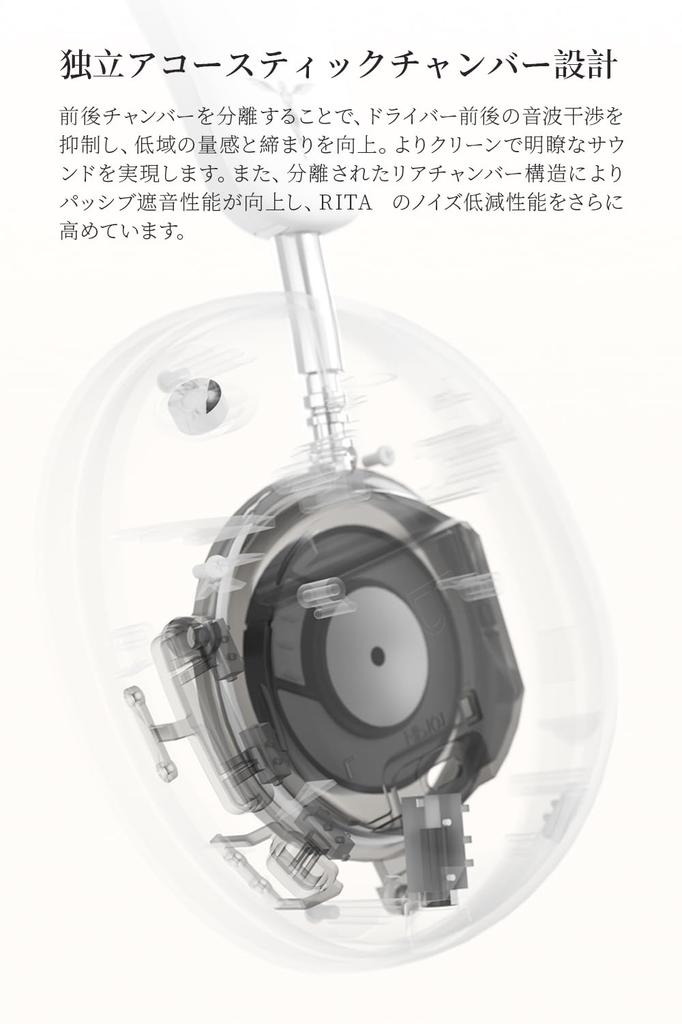 TANCHJIM RITA Bluetooth Active Noise Gaming Compatible Dual Device Connection Independent Acoustic LDAC High Resolution Audio Up to 92 Hours of