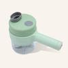Maisons kitchen gadgets 4-in-1 handheld electric vegetable cutter set multifunctional food chopper environmentally friendly stainless steel