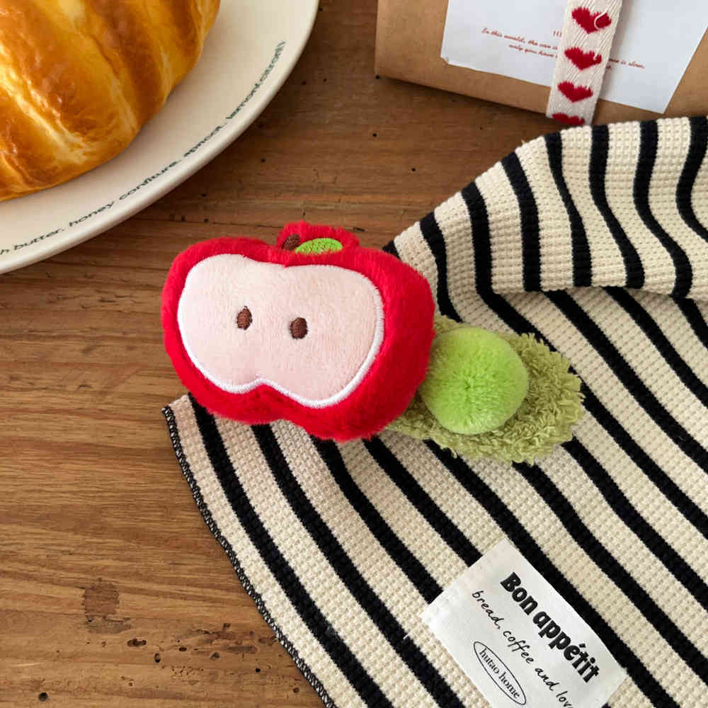 

Anime Love And Deepspace Caleb Cosplay Fluffy Apple Hair Claw Clip Cartoon Duckbill Clips Hairpin Scrunchie Hairs Tie Band Gift One Size