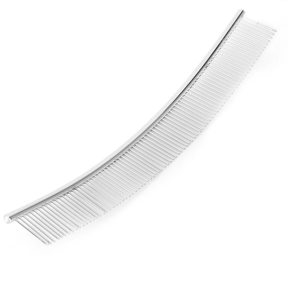 Dense Tooth Pet Grooming Comb Curved Shape Dematting Pet Comb Dog & Cat Grooming Pet Comb