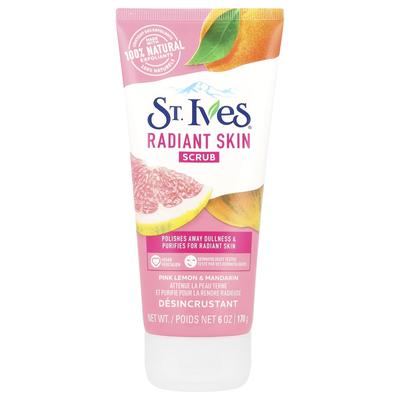 Radiant Skin Scrub, Pink Lemon & Mandarin, 170G(6Oz)