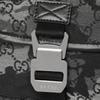 Gucci Camouflage Marble Pattern GG Print Canvas Mini Shoulder Bag Men Bags Black Gray 855344-FAFH9-8445