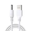 80cm USB DC3.5 1.35mm Power Cord Universal Compatibility For Small Electronics Safe Voltages Output