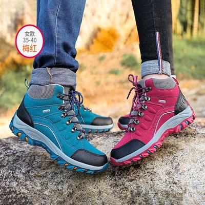 Scarpe Autunno Inverno Stivali da Neve Sneakers Uomo Stivaletti Impermeabili Stivaletti Caldi Peluche Coppia Scarpe da Neve da Lavoro