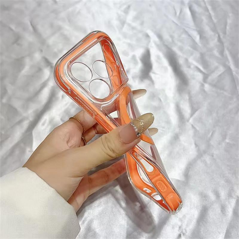 Transparent For Magsafe Soft TPU 2 In 1 Magnetic Case For iPhone 17 16 15 14 13 12 11 Pro Max Plus Air Candy Color Clear Cover