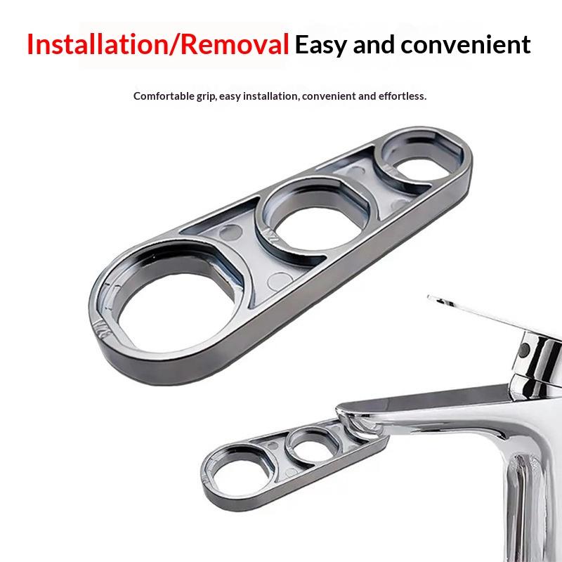 1/3 Pcs 6-in-1 Heavy-Duty Zinc Alloy Tool Universal Faucet Aerator Key Wrench For Kitchen & Bathroom Spouts DIY Accessories