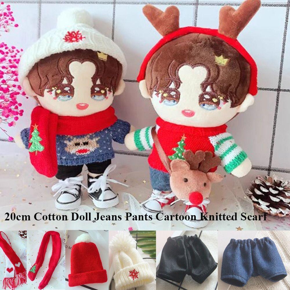 

Милая кукольная одежда, мини-кукольная шапка, новая рождественская повязка на голову, 20 см, хлопковая кукла/хлопковые мягкие куклы