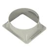 Plastic Air Conditioner Exhaust Hose Coupler Easy Installation Thread Portable Exhaust Duct Hose Adapter for Home