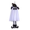 Halloween Hanging Ghosts with Witch Hat Glowing Ghost Witch Hat Lights Creepy Garden Yard Party Decorations