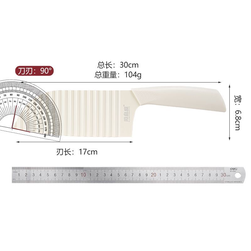 

Wave Potato Knife Wolf Tooth French Fries Special Slicer Household Kitchen Multi-functional Stainless Steel Vegetable Cutter New белый
