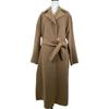 N.O.R.C Brown Wool River Big Collar Coat Coat 2 BrownUsed