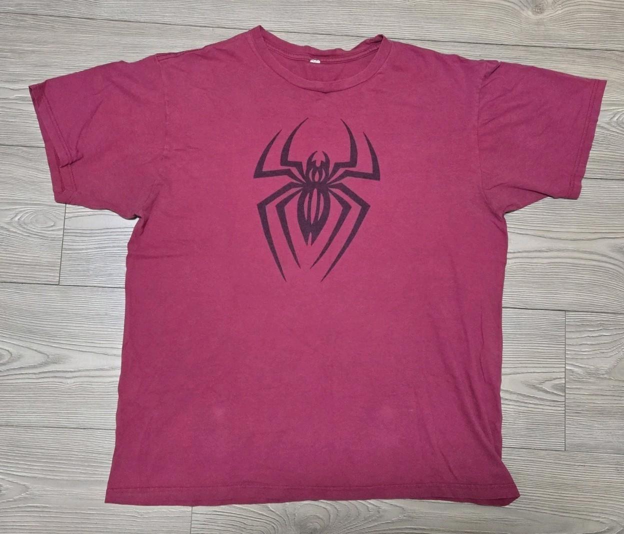 Spiderman Turn Off The Dark NYC Musical Broadway Red Shirt Mens Small/Medium Unisex T-Shirt L