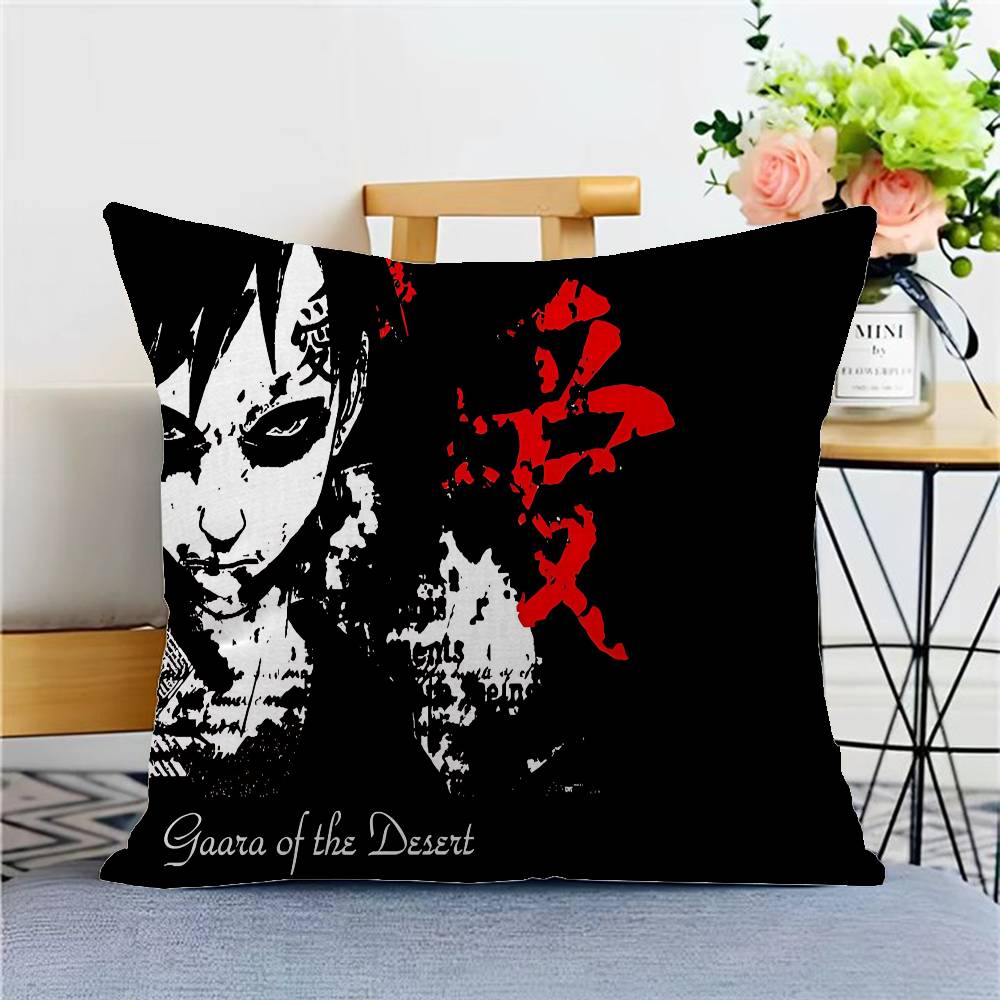 Anime G-Gaara Pillow Gift Home Office Decoration Bedroom Sofa Car Cushion Cover case 45x45