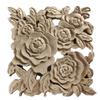 20x20cm Wood Carving Good Workmanship Polishing Technology