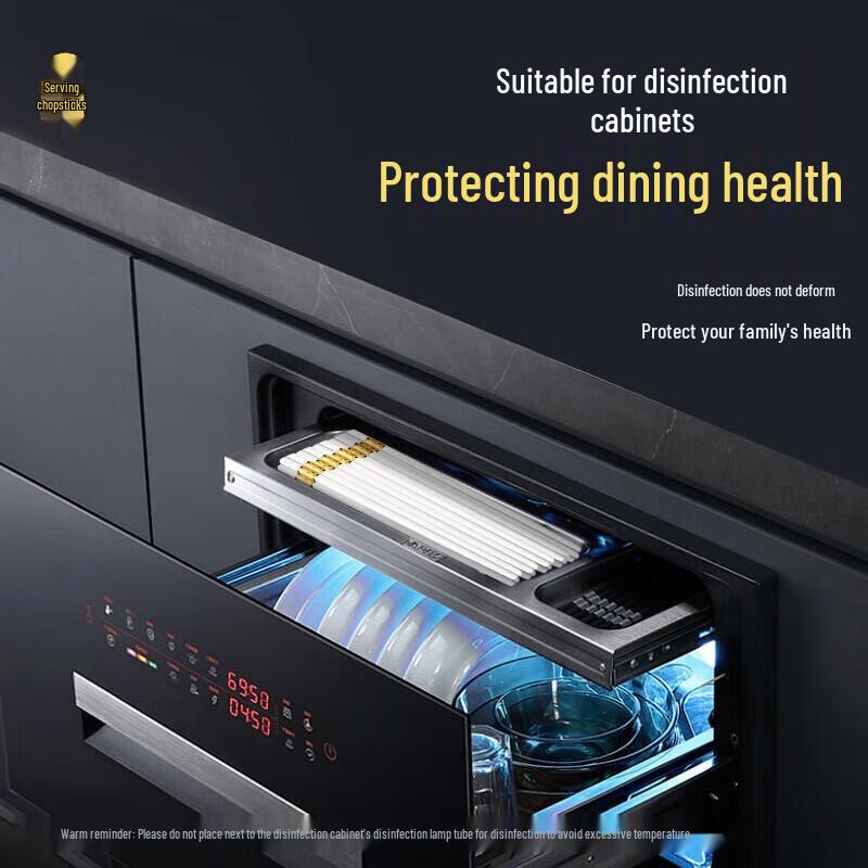 Laqi Gold Alloy Chopsticks Set