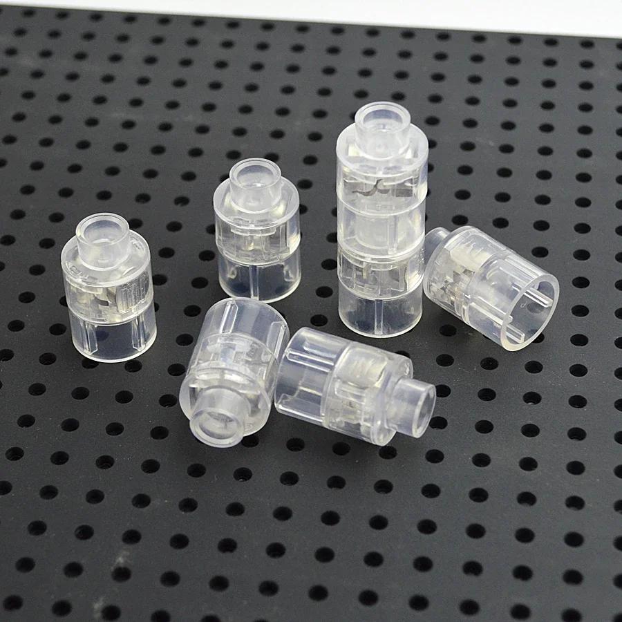 5Pcs Big Size Round LED Light Brick Luminous Lamp Accessories Flash Building Block Xmas Toy Lights Compatible With Leduo Brand