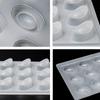 DIY Glück Reichtum 3D Yuanbao Form Kunststoff Gelee Handgemachte Sugarcraft Form Mousse Kuchen Pudding Schokoladenform Backen