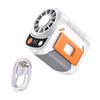 Ice Cooling Waist Clip Fan Portable High-Speed Mini Fan for Outdoor Travel Hands-Free Rechargeable Clip-on Fan for Camping Hiking Hot Weather