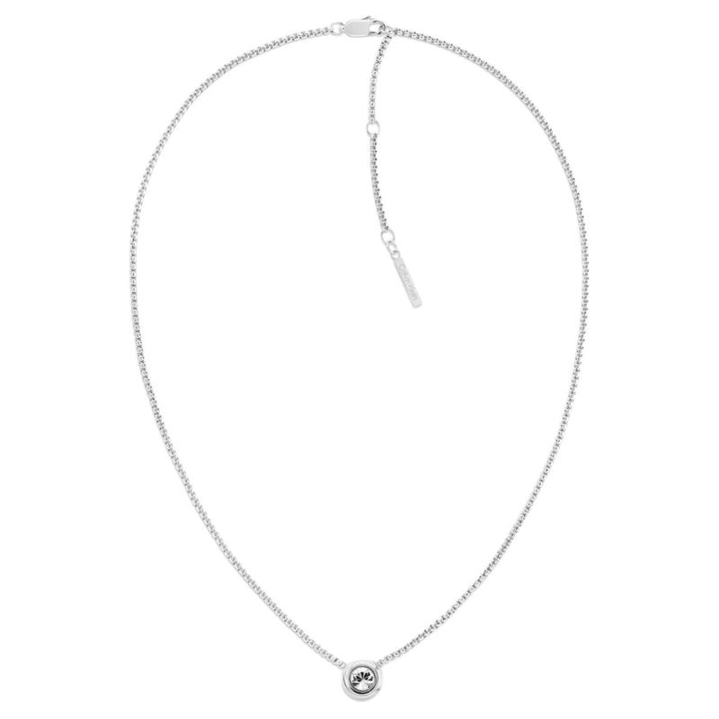 Calvin Klein Fashion Series, Simple and Elegant , Same Style for Men and Women, Couple Model 23158924 35000769-Crystal Necklace F