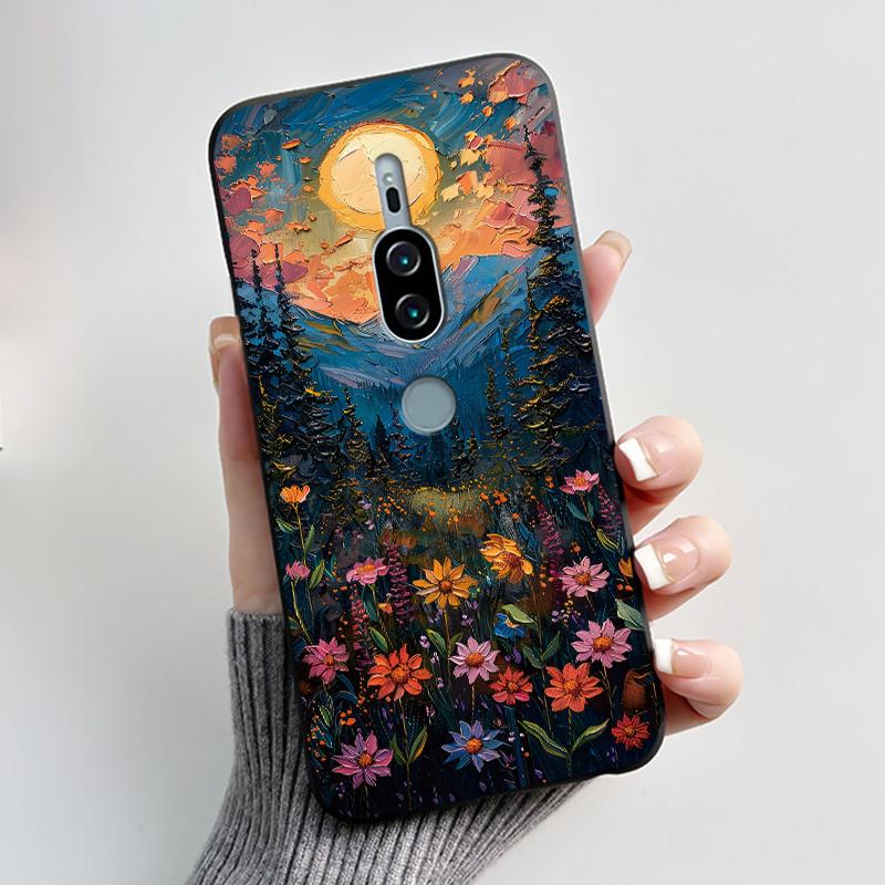 Fodral För Sony Xperia XZ2 Premium Silikon Mjuk Lyxig Söt Kärlek Kanin Baksida För Xperia XZ2premium H8166 H8116 SO-04K Fodral