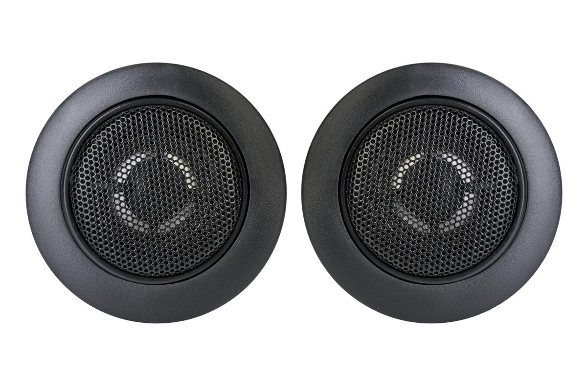 1  Peiying speakers - 100W power, 4 Ohm crossover tweeters