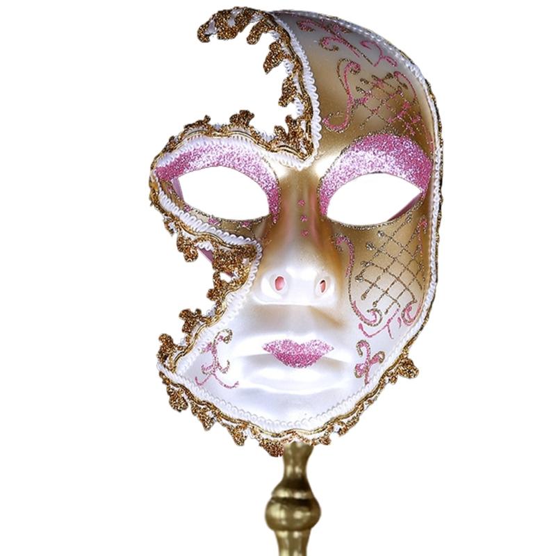 Maskenball Halbmaske, Maskenball Dekorationen Maske für Damen Halloween Maskenball Verkleidungen Karneval Partys