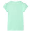 T-shirt pour enfants vert 92/104/116/128/140
