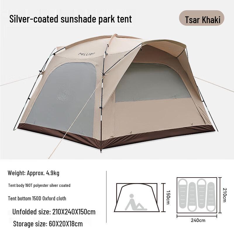 Pelliot Camping Tent 3-4 Person