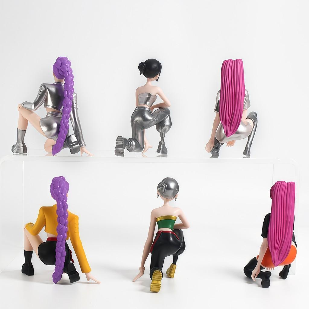 Kpop Demon Hunters Pvc Figurine Set For Anime Fans