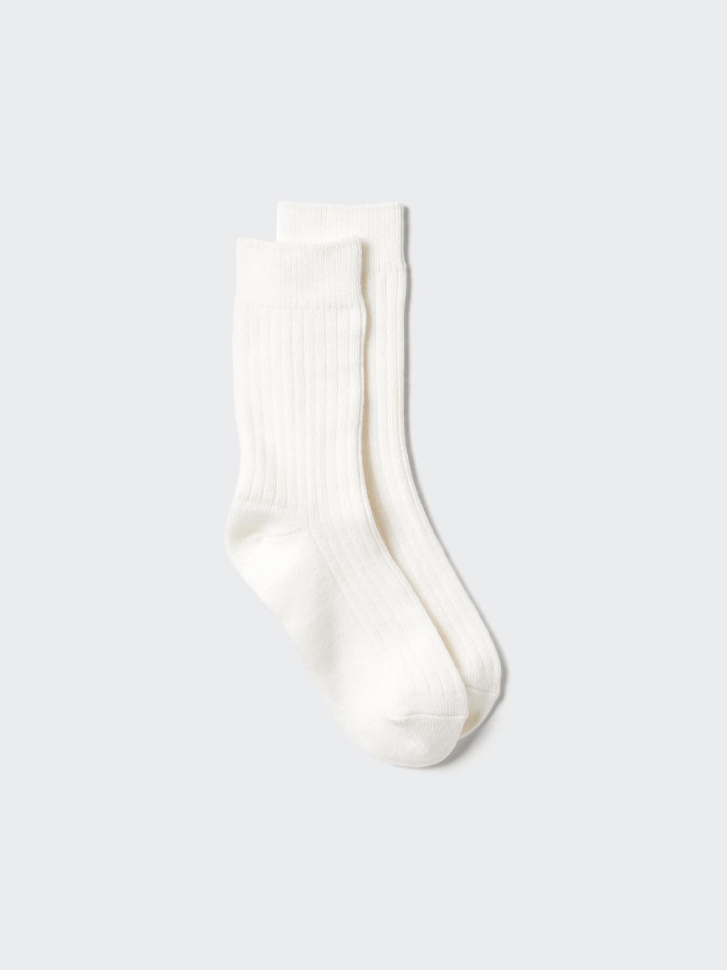 

Uniqlo Heattech Socks Rib 00 WHITE/2325