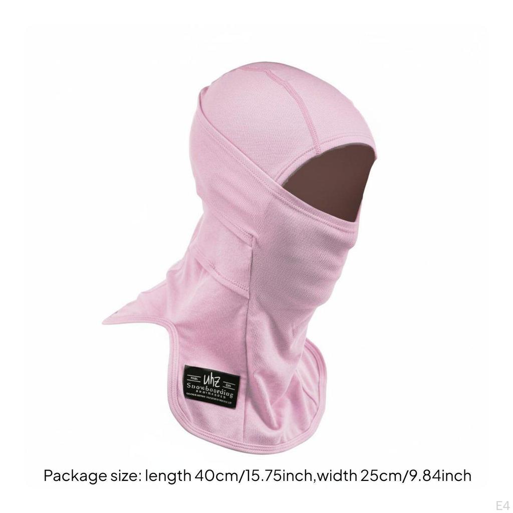 Face Winter Cover Wool Blend Balaclava Windproof Hood for Skiers, Snowboarders,