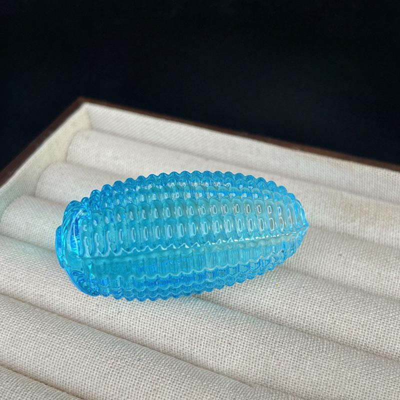 M-Crystal Corn Ornament Realistic Artificial Corn Simulation Vegetable Desktop Decoration Photography Prop Good Luck