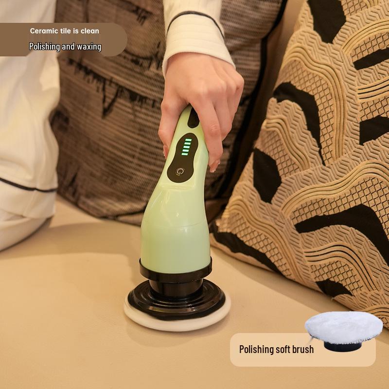 Wodoodporny Ręczny Elektryczny Zmywak Gąbka - Bezprzewodowy, Wielofunkcyjny do Czyszczenia Kuchni i Podłóg