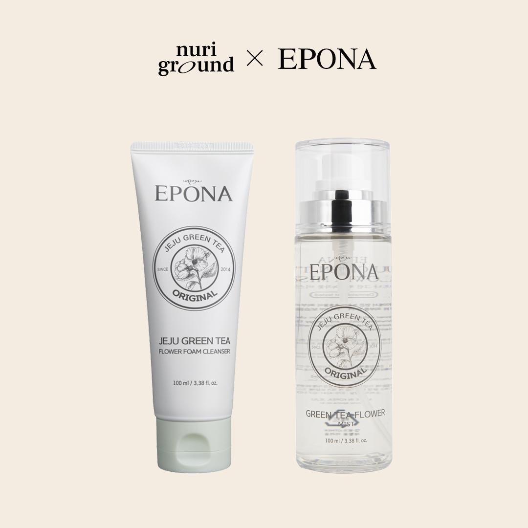 

[Beauty Box] Дуэт цветов зеленого чая Чеджу (Очищающая пенка + спрей «Цветок мандарина»)