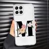 Flower Letters Case for Honor 90 Lite X9a X7b X8 X8b X9b X8a Soft Phone Cover