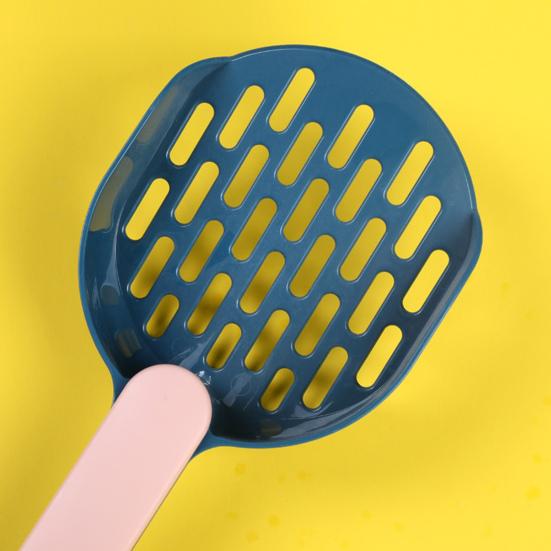 Cat Litter Shovel with Holder Cat Poop Scoop Sifting Shovel with Base Easy Clean