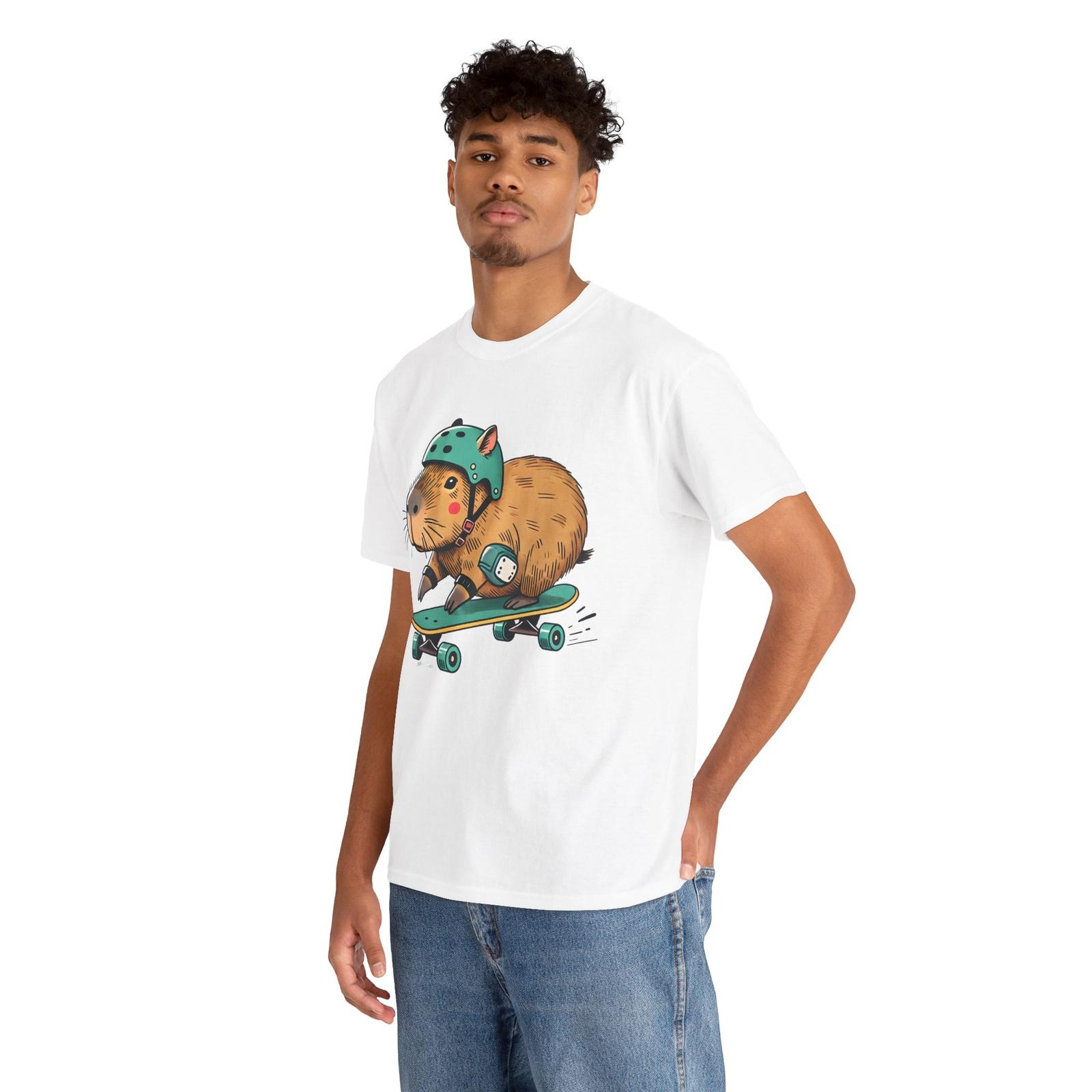 Capybara T-Shirt - Smart Funny Tee for Quick Thinkers S