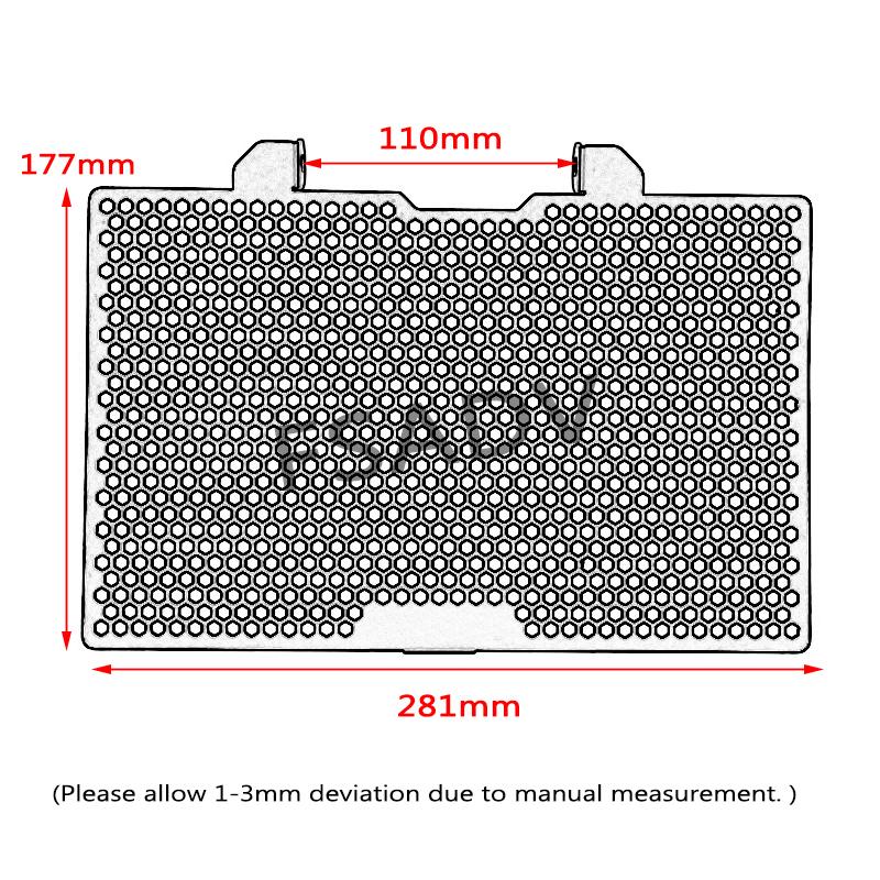 For HONDA NC750X Motorcycle Radiator Guard Grille Protective Cover Protector Grill Cover NC750 NC 750 X 750X 2021 2022 2023 2024