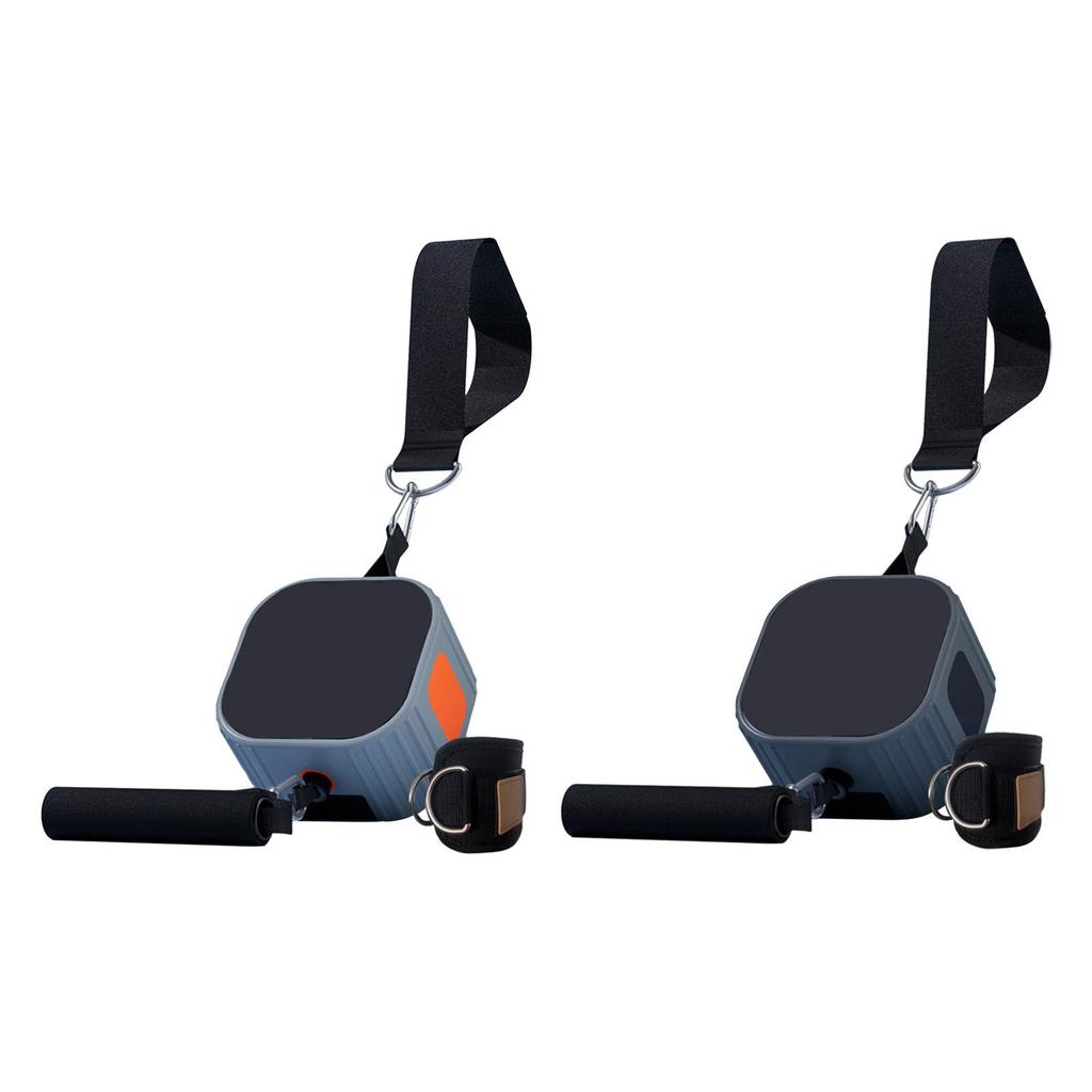 Resistance Machine 11-55lbs Adjustable Cable Machine for Arms Legs Chest Strength Training Equipment for Home Gym Men Women