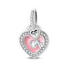 Charming Lucky Charm Key Heart Lock Beaded Bracelet Accessory